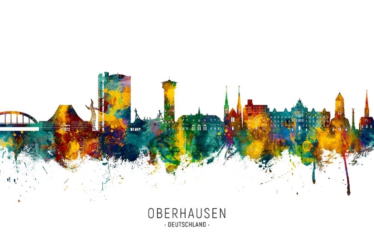 Picture of OBERHAUSEN GERMANY SKYLINE