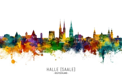 Picture of HALLE (SAALE) GERMANY SKYLINE