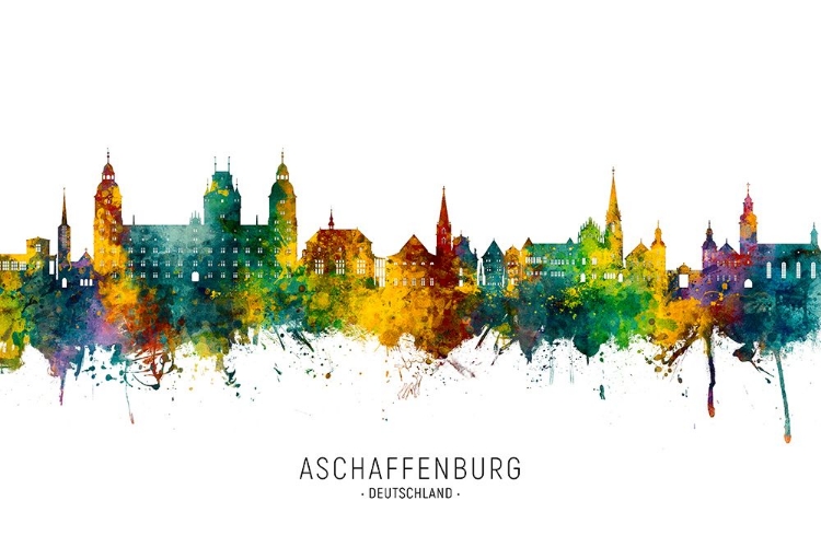 Picture of ASCHAFFENBURG GERMANY SKYLINE