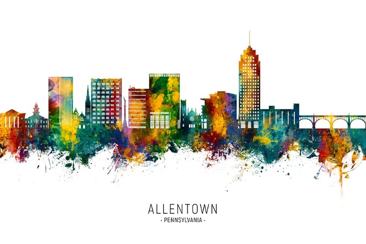 Picture of ALLENTOWN PENNSYLVANIA SKYLINE