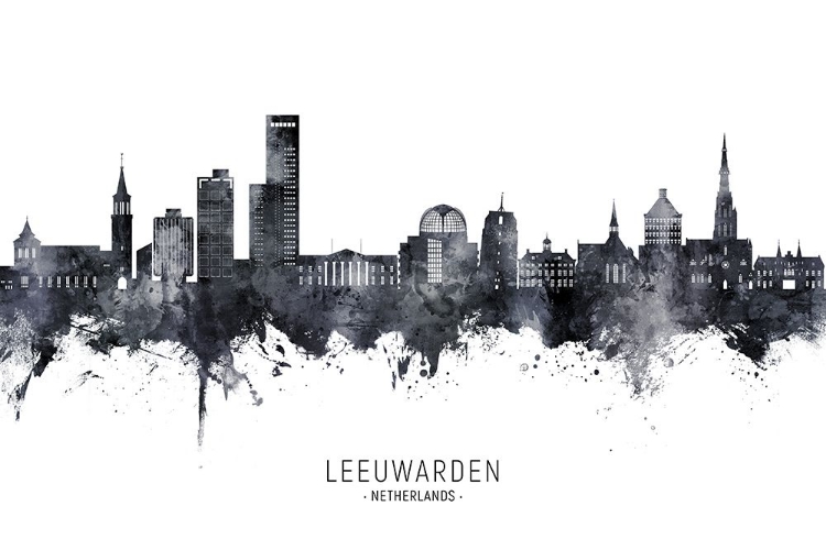 Picture of LEEUWARDEN THE NETHERLANDS SKYLINE