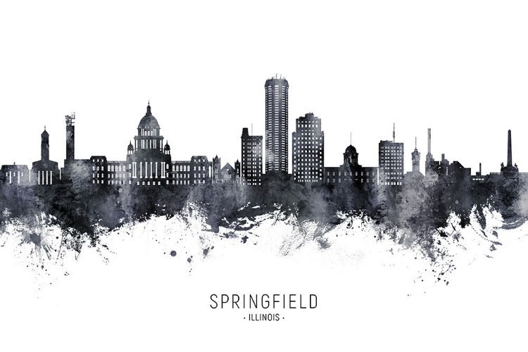 Picture of SPRINGFIELD ILLINOIS SKYLINE