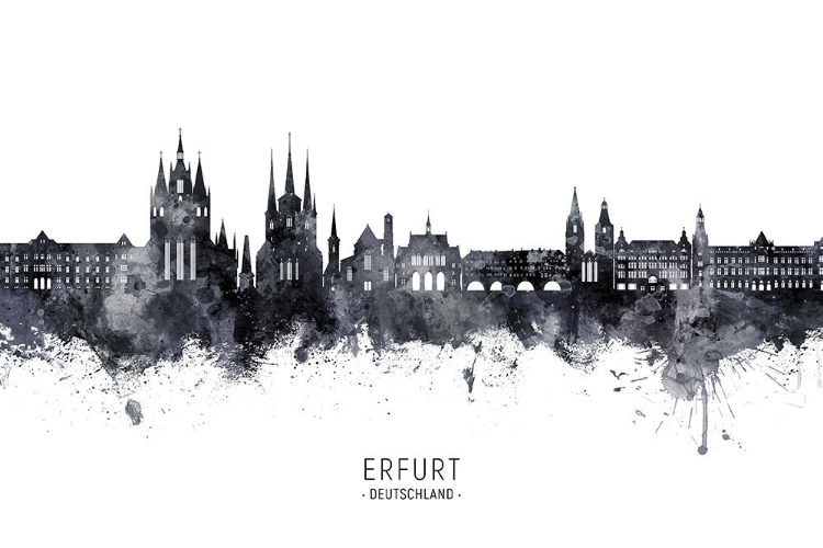 Picture of ERFURT GERMANY SKYLINE