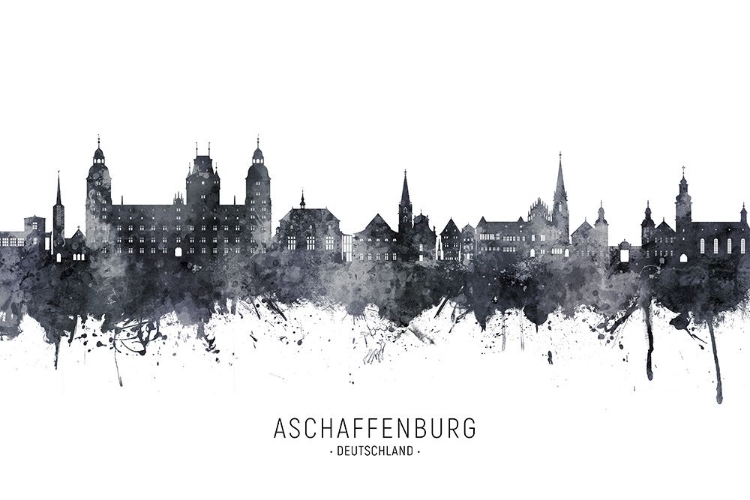 Picture of ASCHAFFENBURG GERMANY SKYLINE