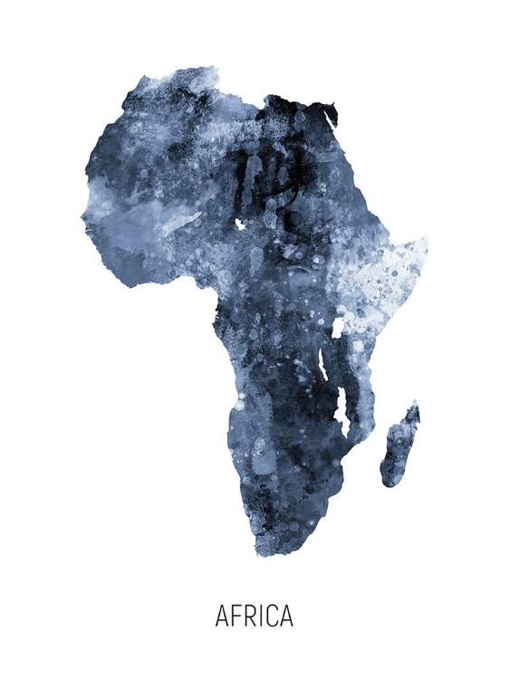 Picture of AFRICA WATERCOLOR MAP