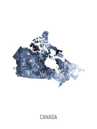 Picture of CANADA WATERCOLOR MAP