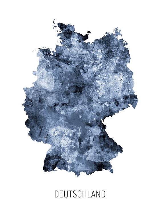 Picture of DEUTSCHLAND WATERCOLOR MAP