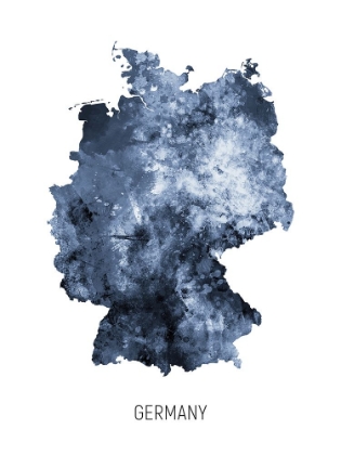 Picture of GERMANY WATERCOLOR MAP