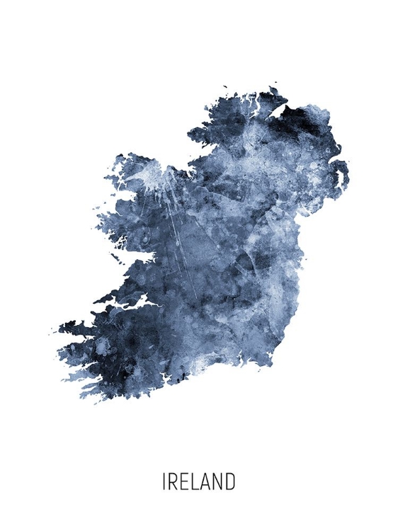 Picture of IRELAND WATERCOLOR MAP