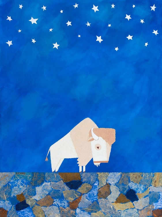 Picture of BISON BENEATH THE STARS I