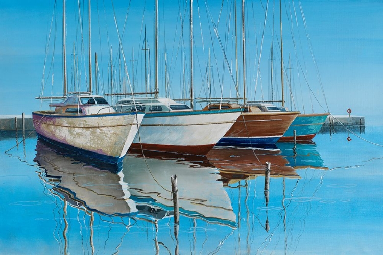 Picture of BOATS IN THE HARBOR