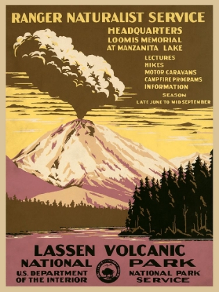 Picture of LASSEN VOLCANIC NATIONAL PARK, CA. 1938