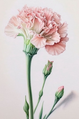 Picture of POWDER PINK CARNATIONS