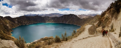 Picture of QUILOTOA VOLCANO LAGUNA - PROVINCIA DE COTOPAXI - ECUADOR