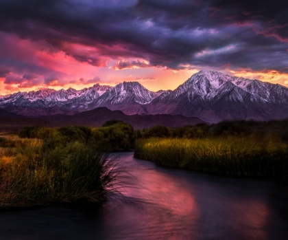 Picture of OWENS RIVER ALPENGLOW