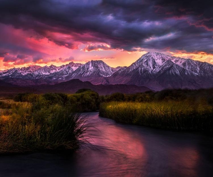 Picture of OWENS RIVER ALPENGLOW