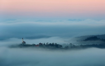 Picture of SAINT BARBARA ABOVE THE CLOUDS