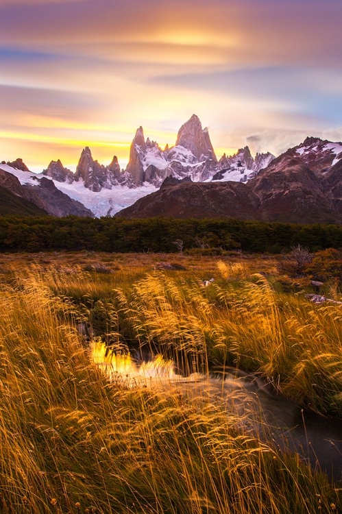 Picture of MT FITZ ROY AT GOLDEN HOUR