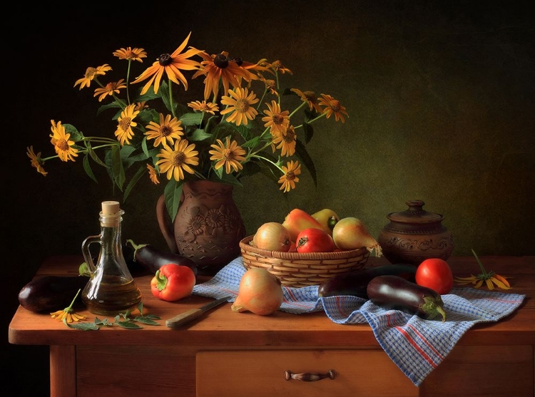 Picture of STILL LIFE WITH VEGETABLES