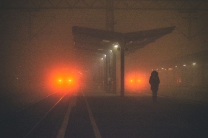 Picture of ON THE PLATFORM OR AT THE SUBWAY STATION