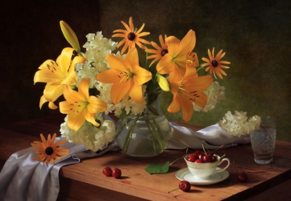 Picture of STILL LIFE WITH LILIES