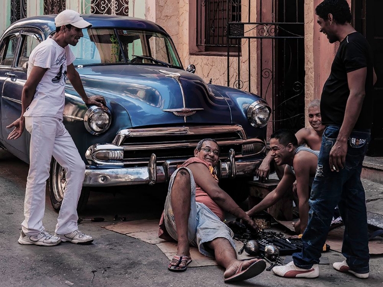 Picture of REPAIRING A CAR