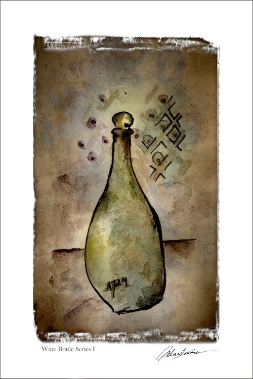 Picture of WINE BOTTLE SERIES I