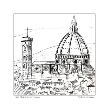 Picture of ITALY SKETCH SERIES FLORENCE