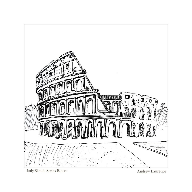 Picture of ITALY SKETCH SERIES ROME