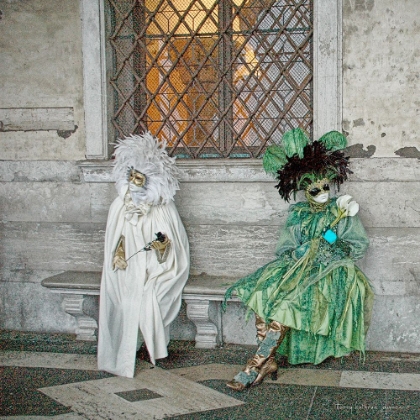 Picture of TWO MASKED VENETIANS