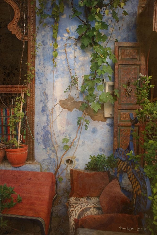 Picture of MOROCCAN BLUE WALL