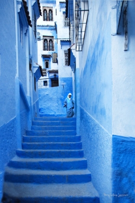 Picture of CHEFCHAOUEN STAIRWAY