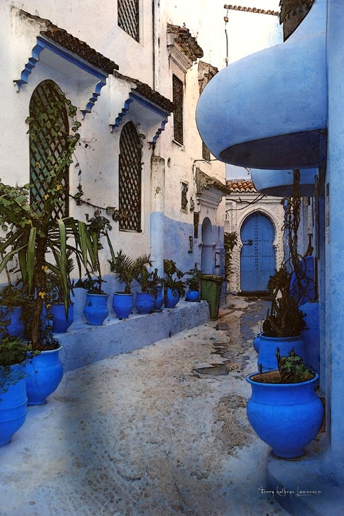 Picture of MOROCCAN BLUE POT SERIES II