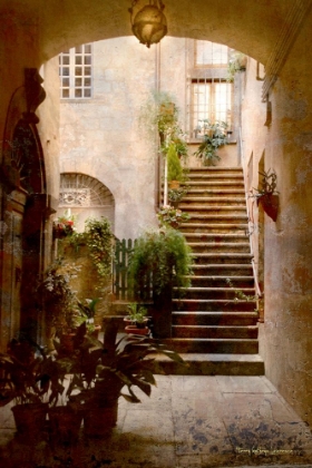 Picture of TUSCANY ARCH AND STAIRS