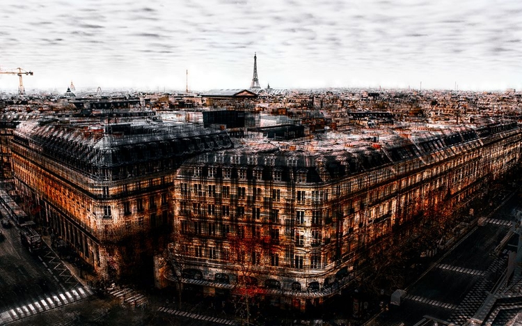 Picture of ON THE ROOFS OF PARIS