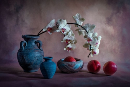 Picture of ORCHID AND NECTARINE