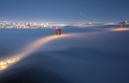 Picture of THE MAGIC BLANKET OVER GOLDEN GATE BRIDGE