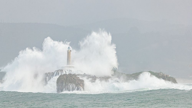 Picture of STORM AT THE LIGHTHOUSE