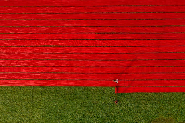 Picture of RED FABRICS