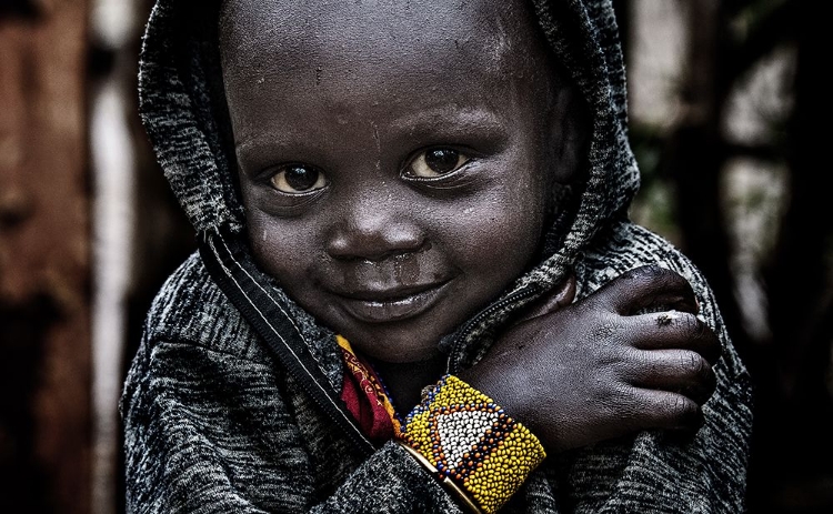 Picture of SURMA TRIBE CHILD - ETHIOPIA