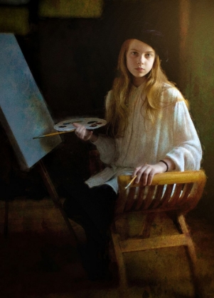 Picture of YOUNG PAINTER