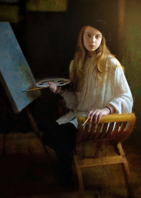 Picture of YOUNG PAINTER