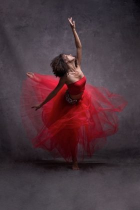 Picture of BALLERINA IN RED