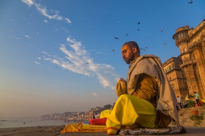 Picture of MORNING MEDITATION ALONG GANGES