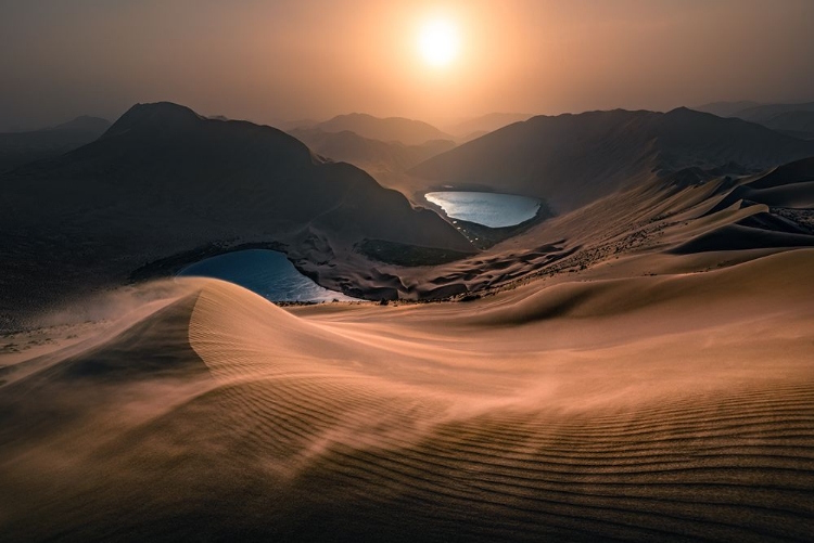 Picture of A SAND STORM IN DESERT