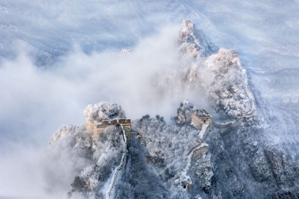 Picture of THE GREAT WALL OF JIANKOU IN THE SNOW