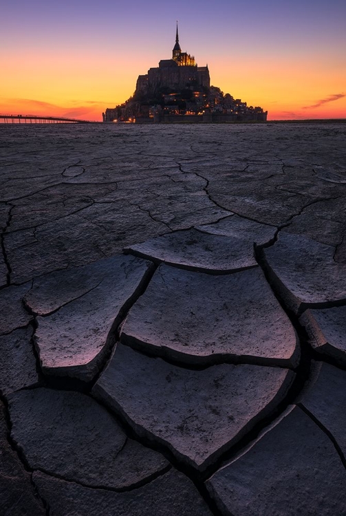 Picture of LE MONT SAINT MICHEL - SUNSET