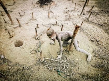 Picture of CHILD OF MUNDARI TRIBE