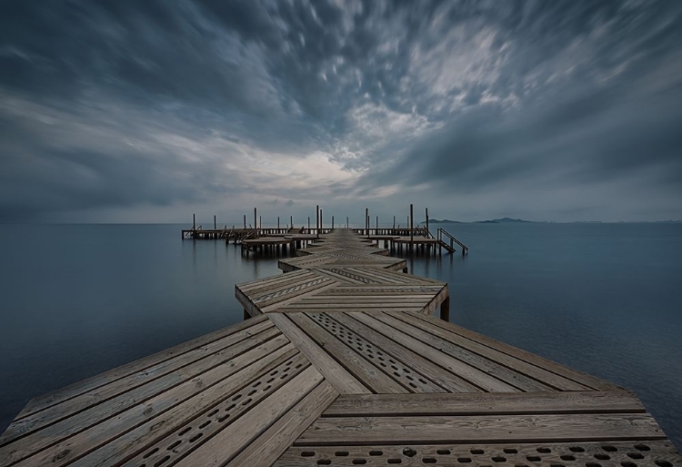 Picture of CARMOLAS FOOTBRIDGE AT SUNRISE