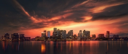 Picture of SUNSET OF BOSTON